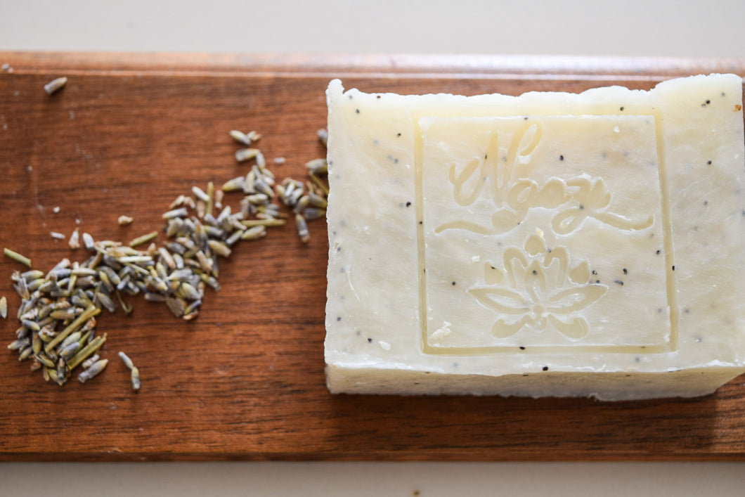Lavender Poppy Seed Organic Soap