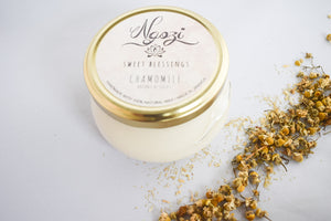 Chamomile Botanical Soy Candle (Out of Stock)